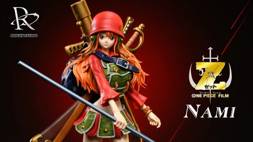 Nami Statue detail from the Bright Studio One Piece line