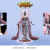 Butterfly Studio Digimon Angewomon, Hikari Yagami, Tailmon & Salamon
