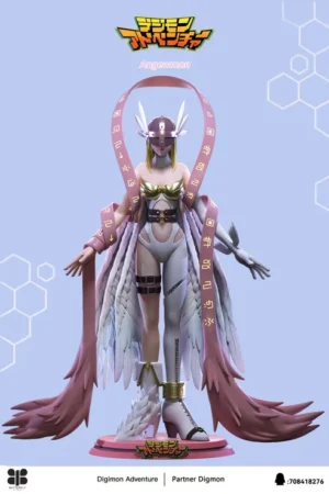 Butterfly Studio Digimon Angewomon, Hikari Yagami, Tailmon & Salamon