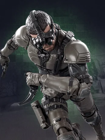 CCSTOYS Splinter Cell Blacklist Sam Fisher Desert Ver. FigScript Series 112 Scale Action Figure