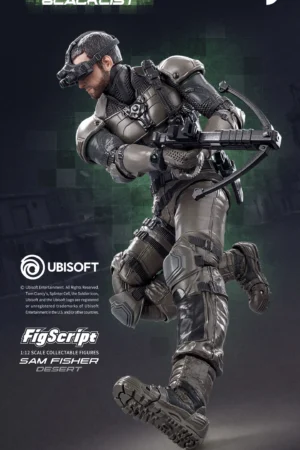 CCSTOYS Splinter Cell Blacklist Sam Fisher Desert Ver. FigScript Series 112 Scale Action Figure