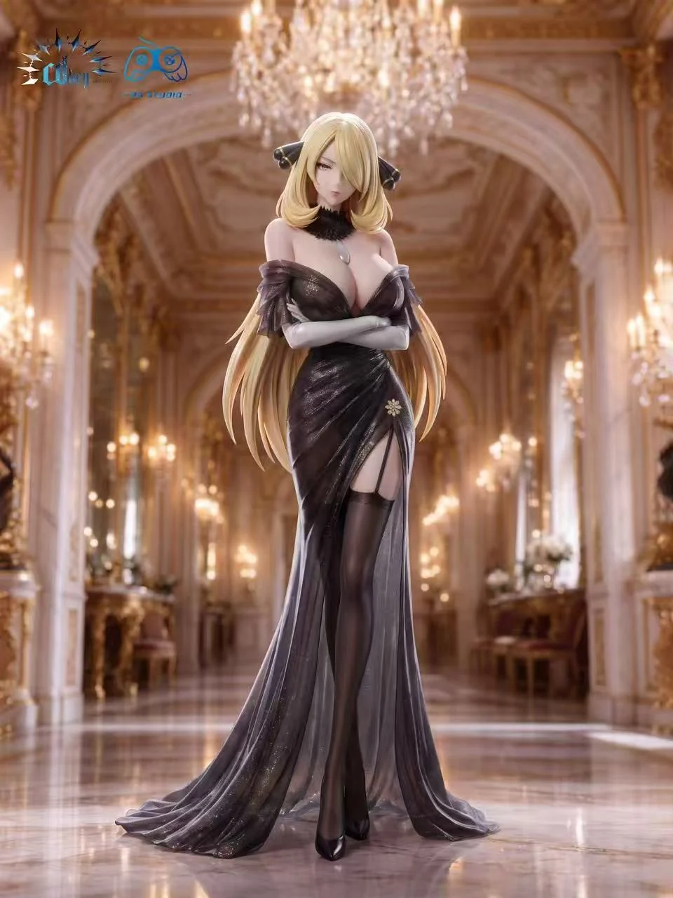 CDKey × PG Studio Pokémon Cynthia 16 Scale TOPGK Statue