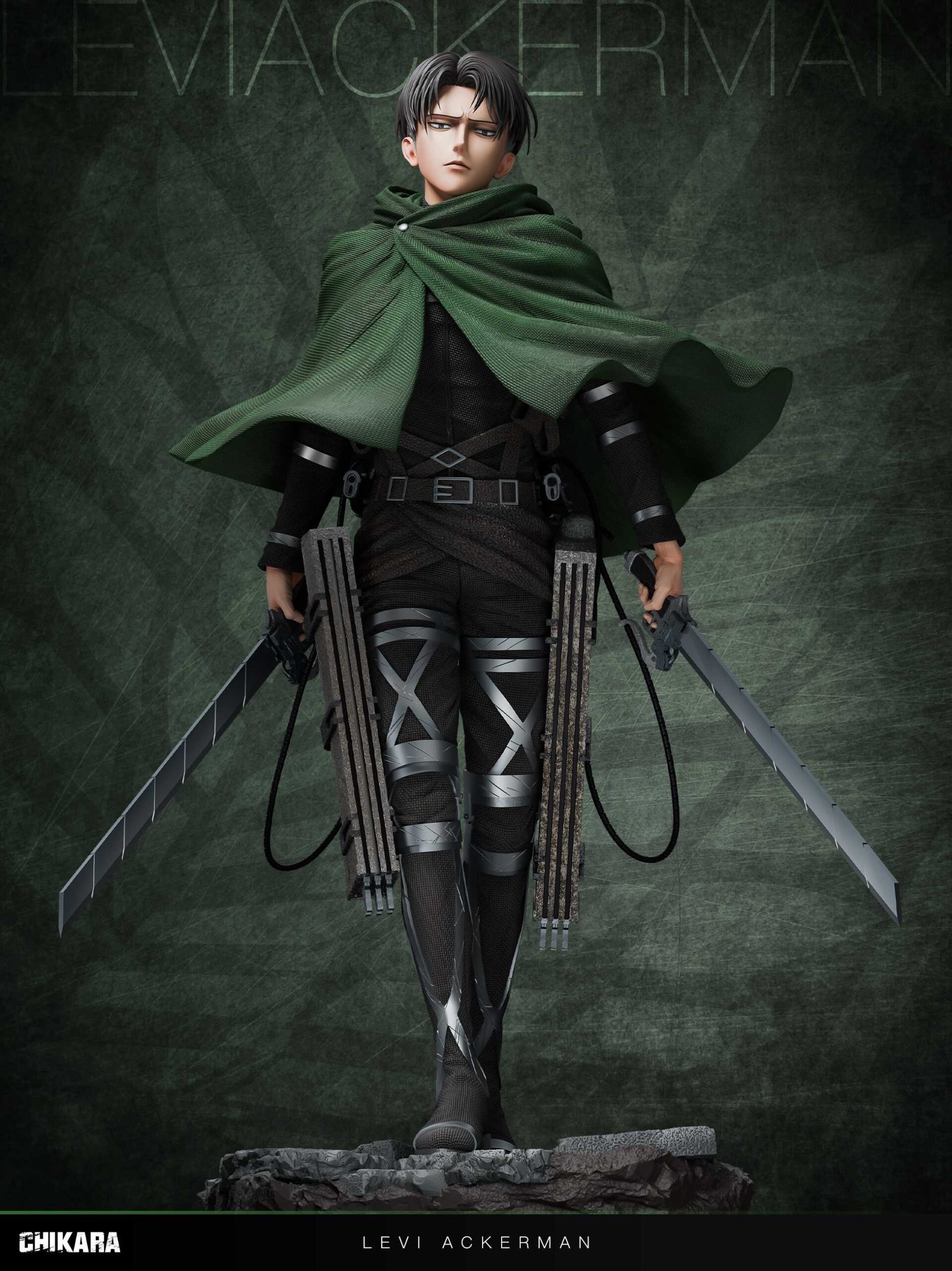 CHIKARA Studio Attack on Titan Levi Ackerman