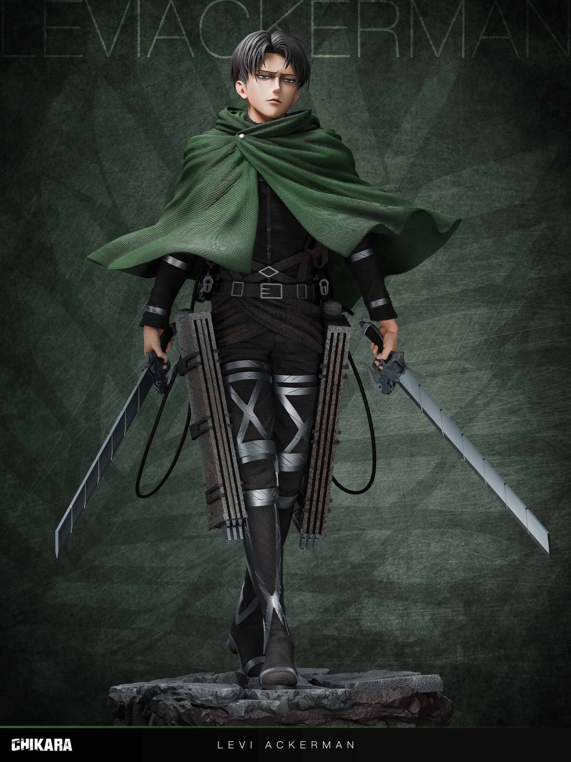 CHIKARA Studio Attack on Titan Levi Ackerman