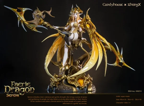Candy House Studio   Original Character  Faerie Dragon Serena 
