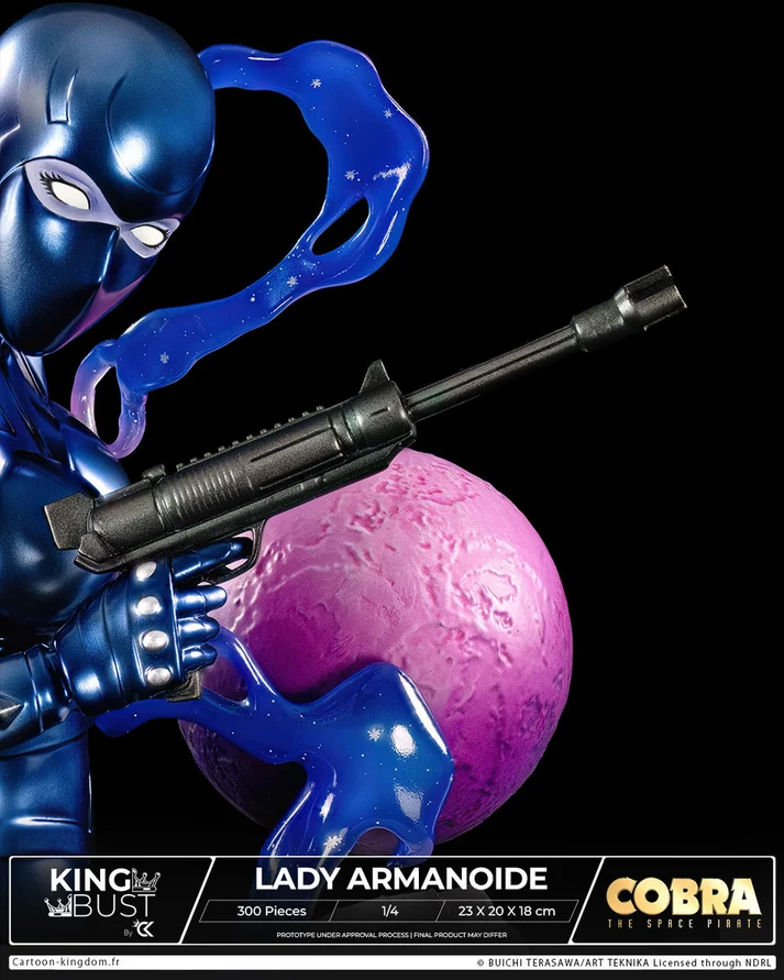Cartoon Kingdom Studio Space Adventure Cobra Armaroid Lady