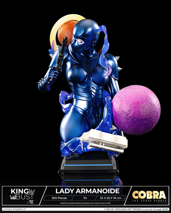Cartoon Kingdom Studio Space Adventure Cobra Armaroid Lady
