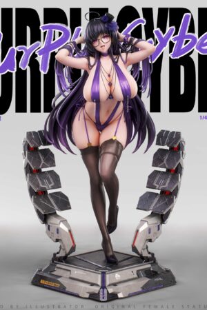 Cast Design Studio Original Character Purple Cyber