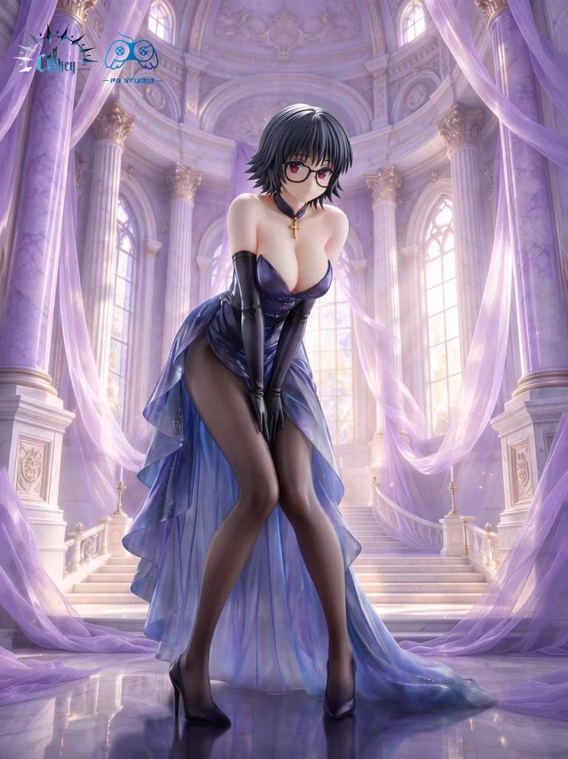 Cdkey × PG Studio Hunter x Hunter Shizuku Murasaki 16 Evening Gown Statue