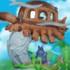 Chao She Studio My Neighbor Totoro Catbus, Totoro, Satsuki & Mei