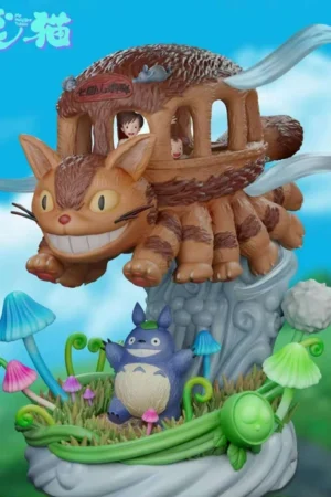 Chao She Studio My Neighbor Totoro Catbus, Totoro, Satsuki & Mei