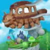 Chao She Studio My Neighbor Totoro Catbus, Totoro, Satsuki & Mei