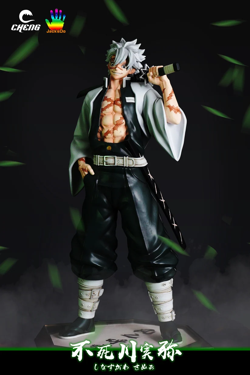 Cheng Studio Demon Slayer Sanemi Shinazugawa Wind Hashira 16 Scale Resin PU GK Statue