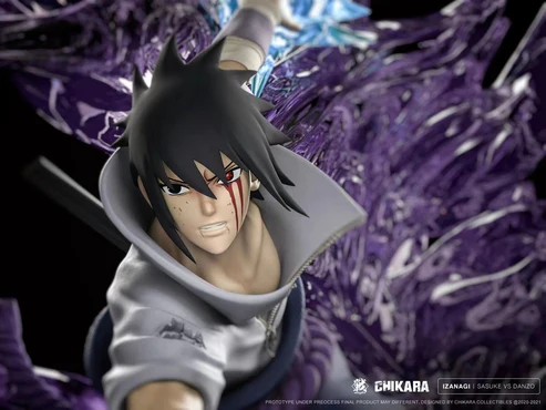 Detail of the ruined base on the Chikara Danzou and Sasuke statue