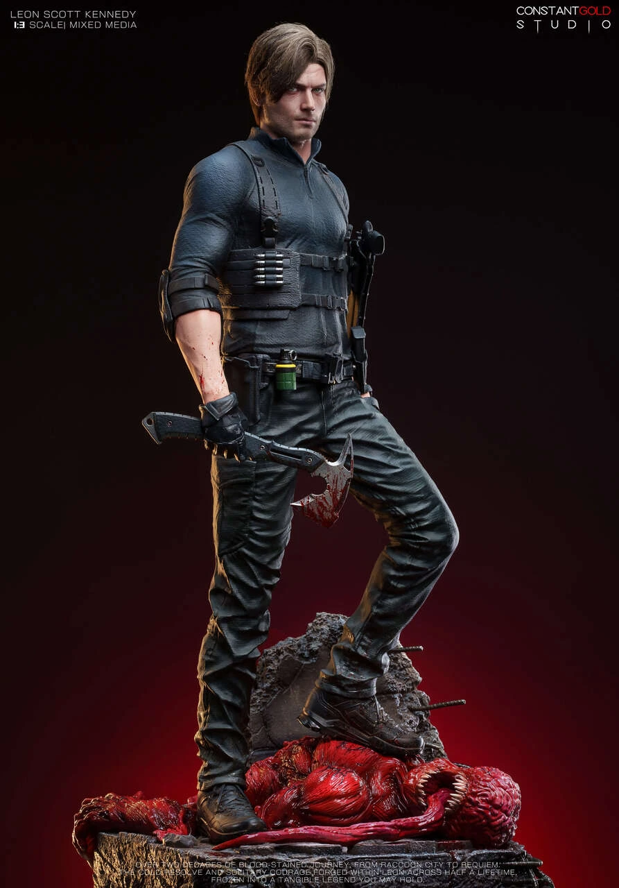 ConstantGold Studio Resident Evil Requiem Leon S. Kennedy 13 Statue