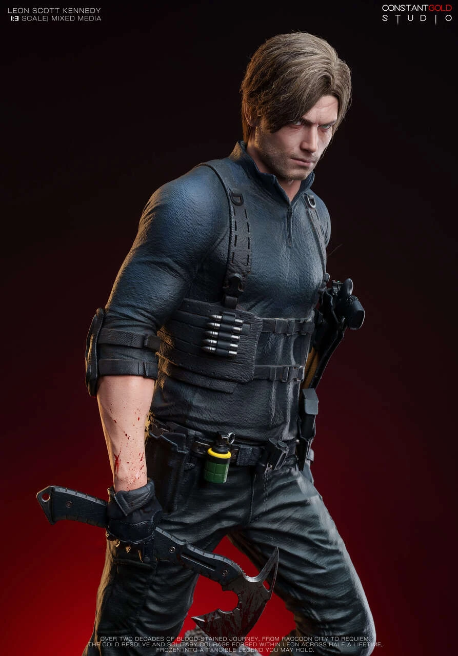 ConstantGold Studio Resident Evil Requiem Leon S. Kennedy 13 Statue