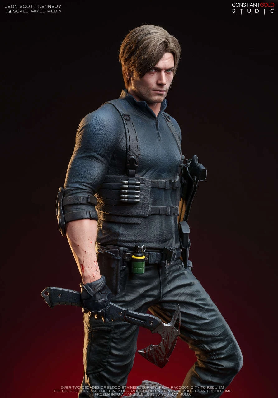 ConstantGold Studio Resident Evil Requiem Leon S. Kennedy 13 Statue