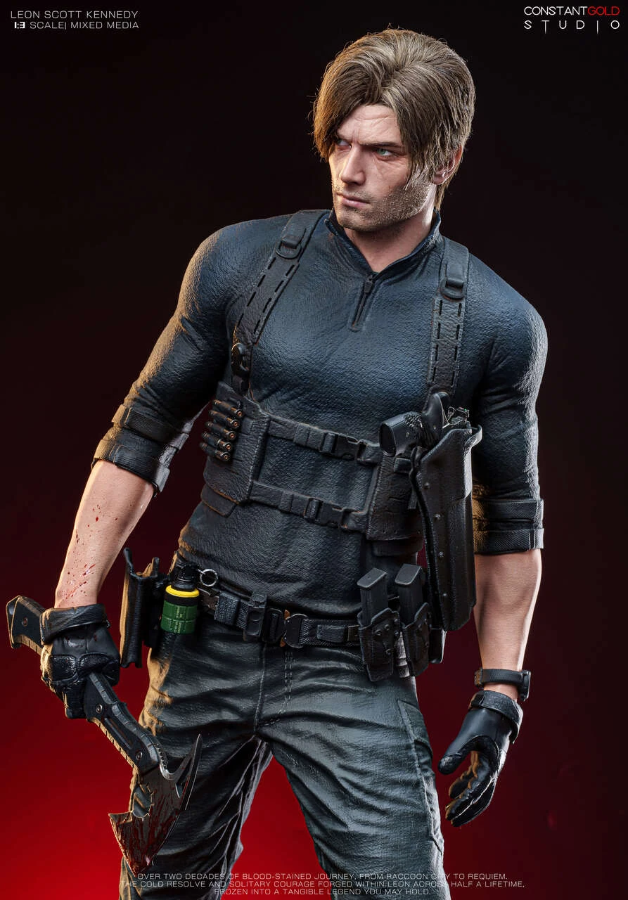ConstantGold Studio Resident Evil Requiem Leon S. Kennedy 13 Statue