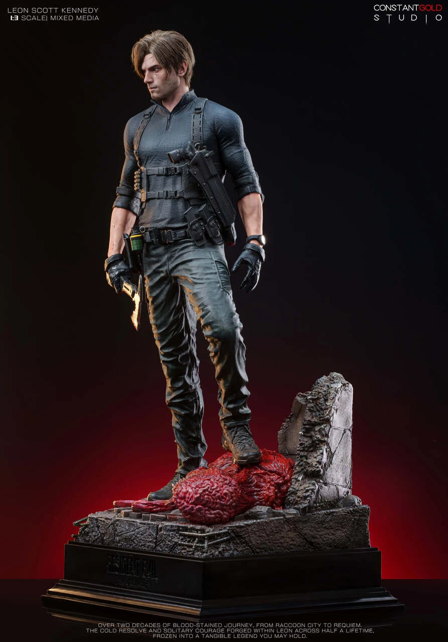 ConstantGold Studio Resident Evil Requiem Leon S. Kennedy 13 Statue