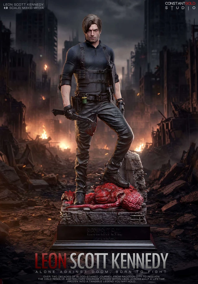 ConstantGold Studio Resident Evil Requiem Leon S. Kennedy 13 Statue