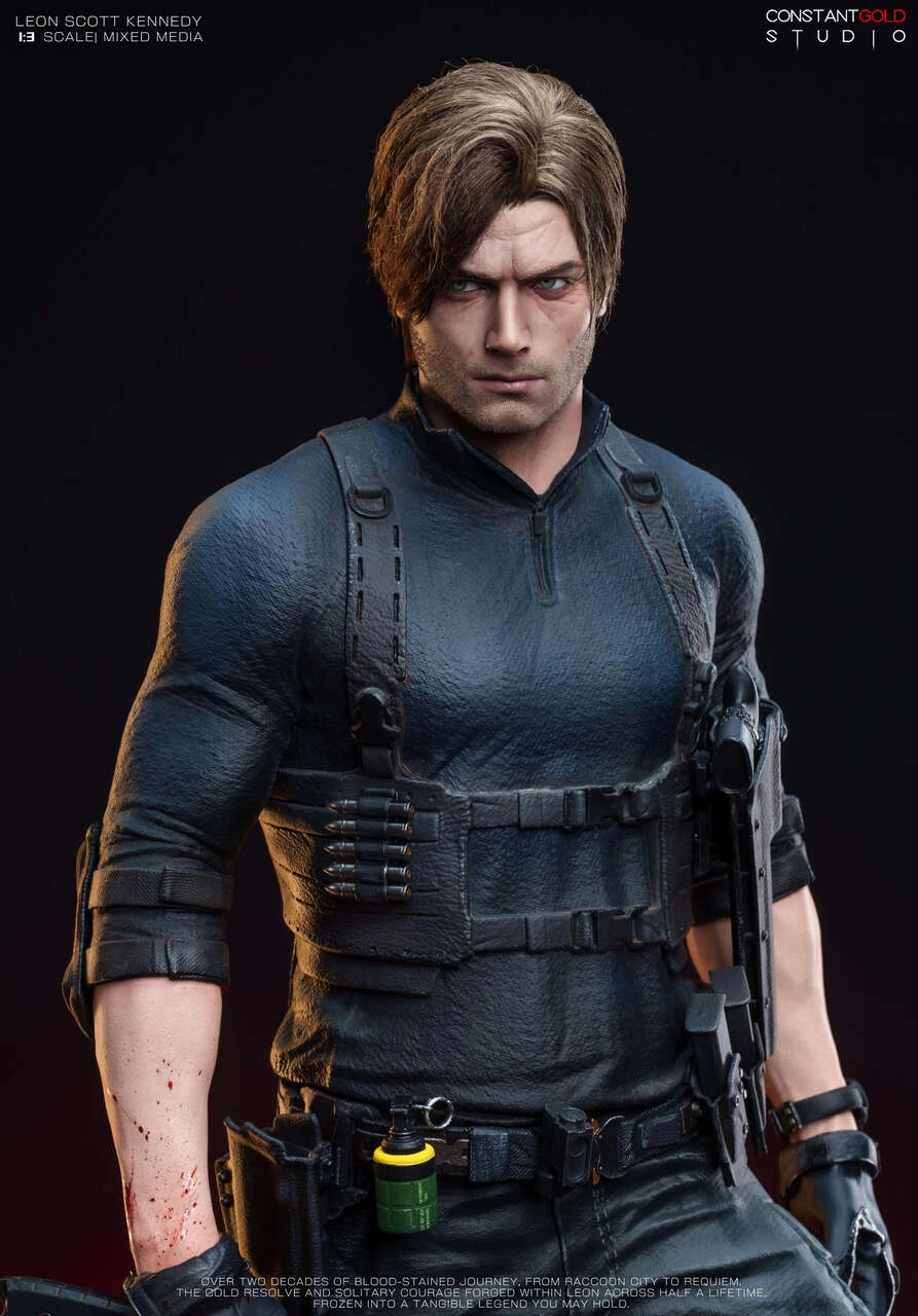 ConstantGold Studio Resident Evil Requiem Leon S. Kennedy 13 Statue