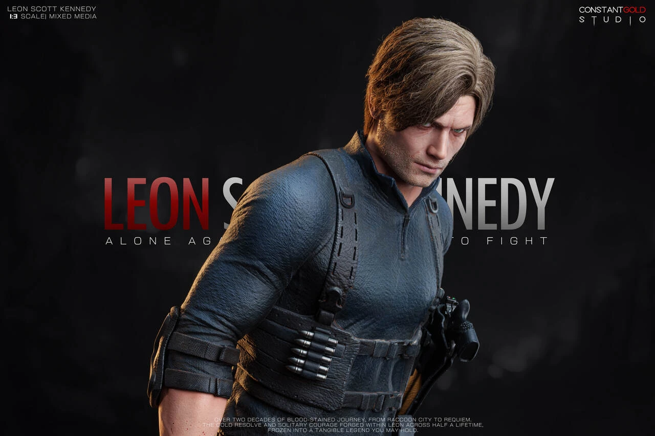 ConstantGold Studio Resident Evil Requiem Leon S. Kennedy 13 Statue