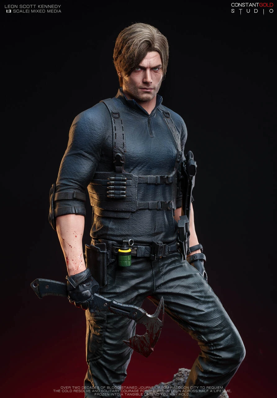 ConstantGold Studio Resident Evil Requiem Leon S. Kennedy 13 Statue