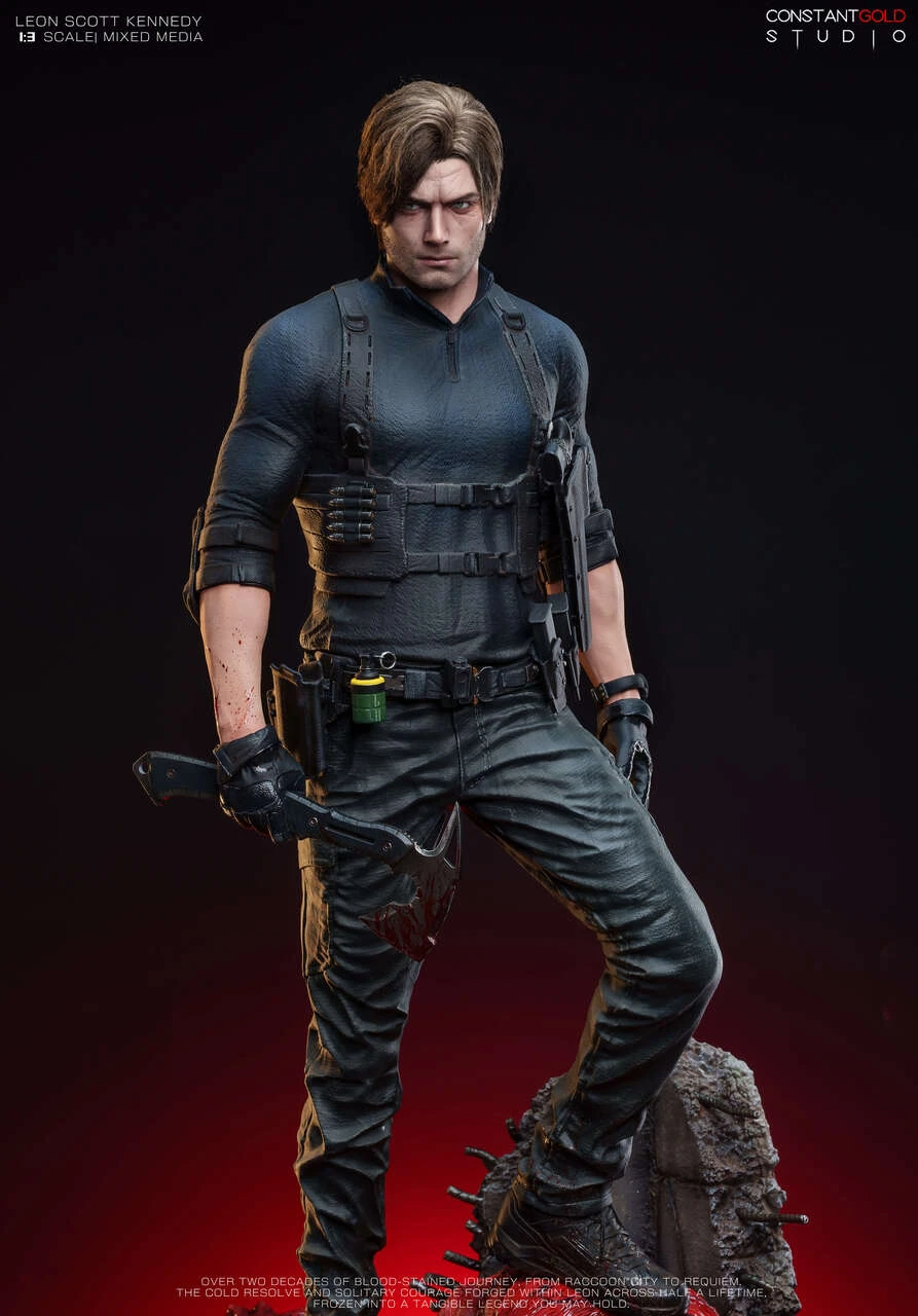 ConstantGold Studio Resident Evil Requiem Leon S. Kennedy 13 Statue