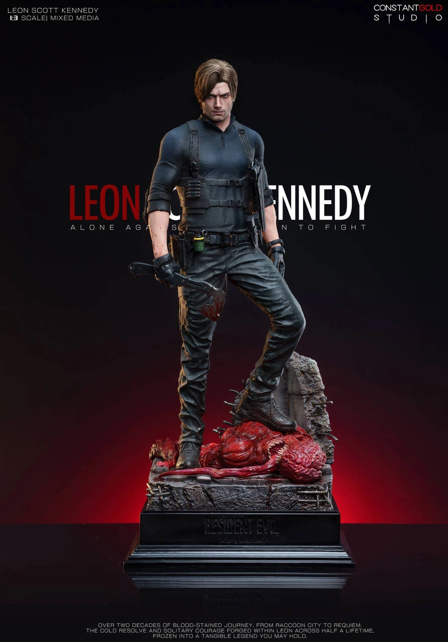ConstantGold Studio Resident Evil Requiem Leon S. Kennedy 13 Statue