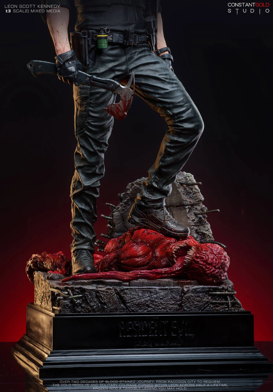 ConstantGold Studio Resident Evil Requiem Leon S. Kennedy 13 Statue