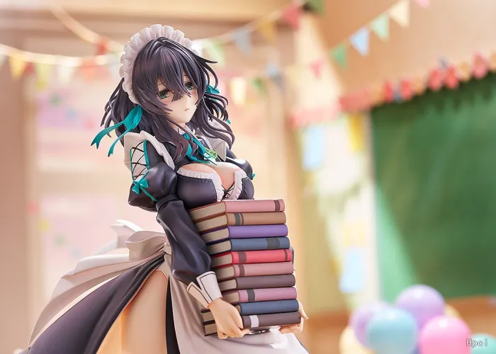 DMM Factory Hanikami Kanojo Hikage Chigami Maid Maison Ver. – 1/6 Scale PVC Figure - Image 3