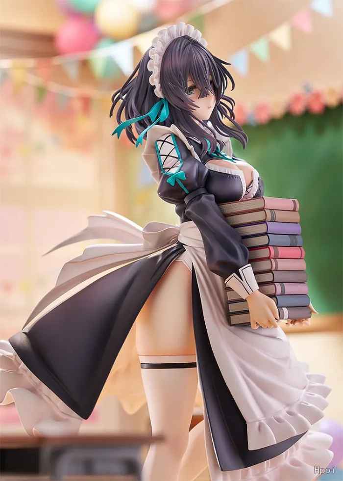 DMM Factory Hanikami Kanojo Hikage Chigami Maid Maison Ver. – 1/6 Scale PVC Figure - Image 5