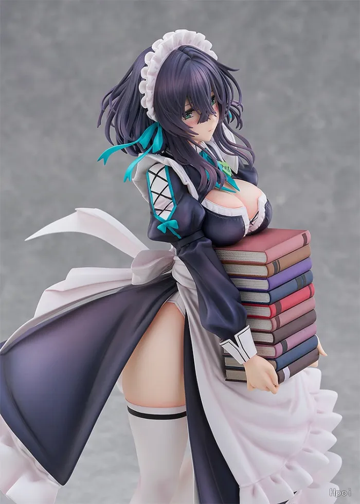DMM Factory Hanikami Kanojo Hikage Chigami Maid Maison Ver. – 1/6 Scale PVC Figure - Image 6