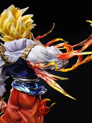 Diamond Studio Dragon Ball Z Yardrat Outfit Super Saiyan Goku