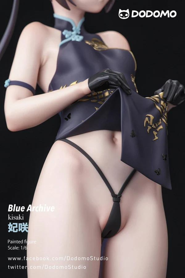 Dodomo Studio Blue Archive Ryuuge Kisaki 16 Scale Resin Figure Set