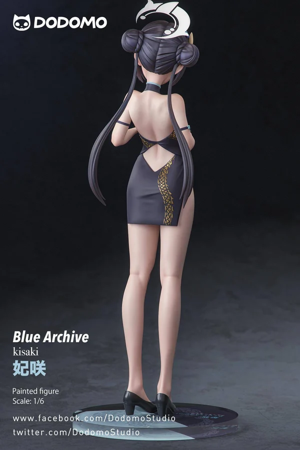 Dodomo Studio Blue Archive Ryuuge Kisaki 16 Scale Resin Figure Set