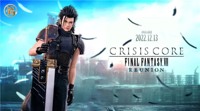 Zack Fair Statue weapon and base detail by Dragon Studio