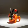 Duan Zao Jiang Studio Pokémon Emboar, Pignite & Tepig