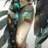 EIN & EvanLee Studio Mechanical Girl TGIF Ginny 16 Scale Resin PU Statue