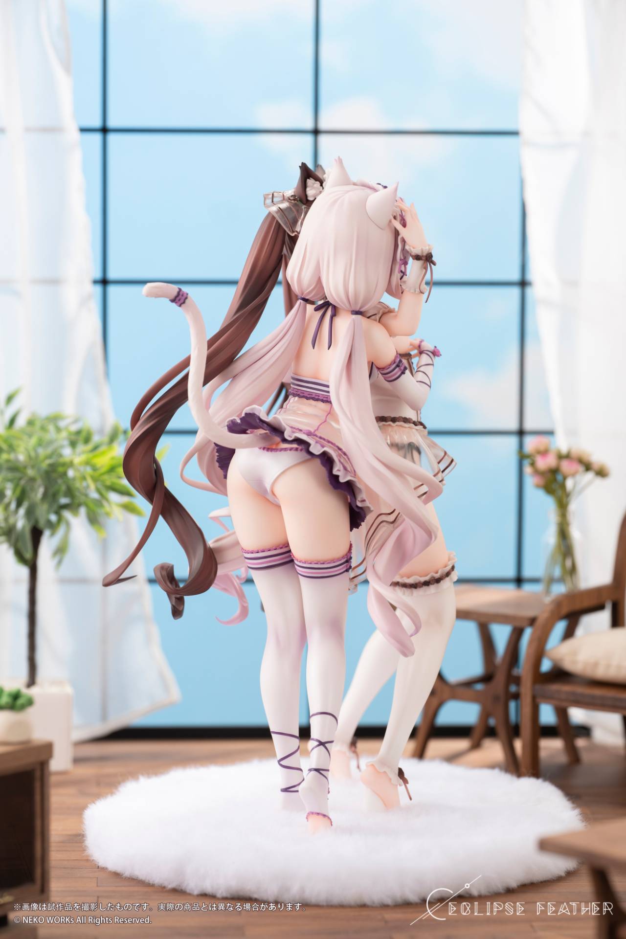 Eclipse Feather NEKOPARA Chocola & Vanilla Sweet Afternoon Play Ver. 1/6 Scale Figure Set