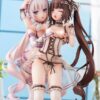 Eclipse Feather NEKOPARA Chocola & Vanilla Sweet Afternoon Play Ver. 1/6 Scale Figure Set