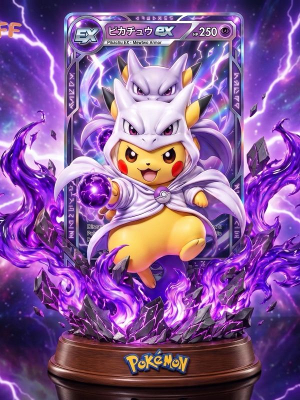 Emo Studio × Puff Studio Pokémon Pikachu
