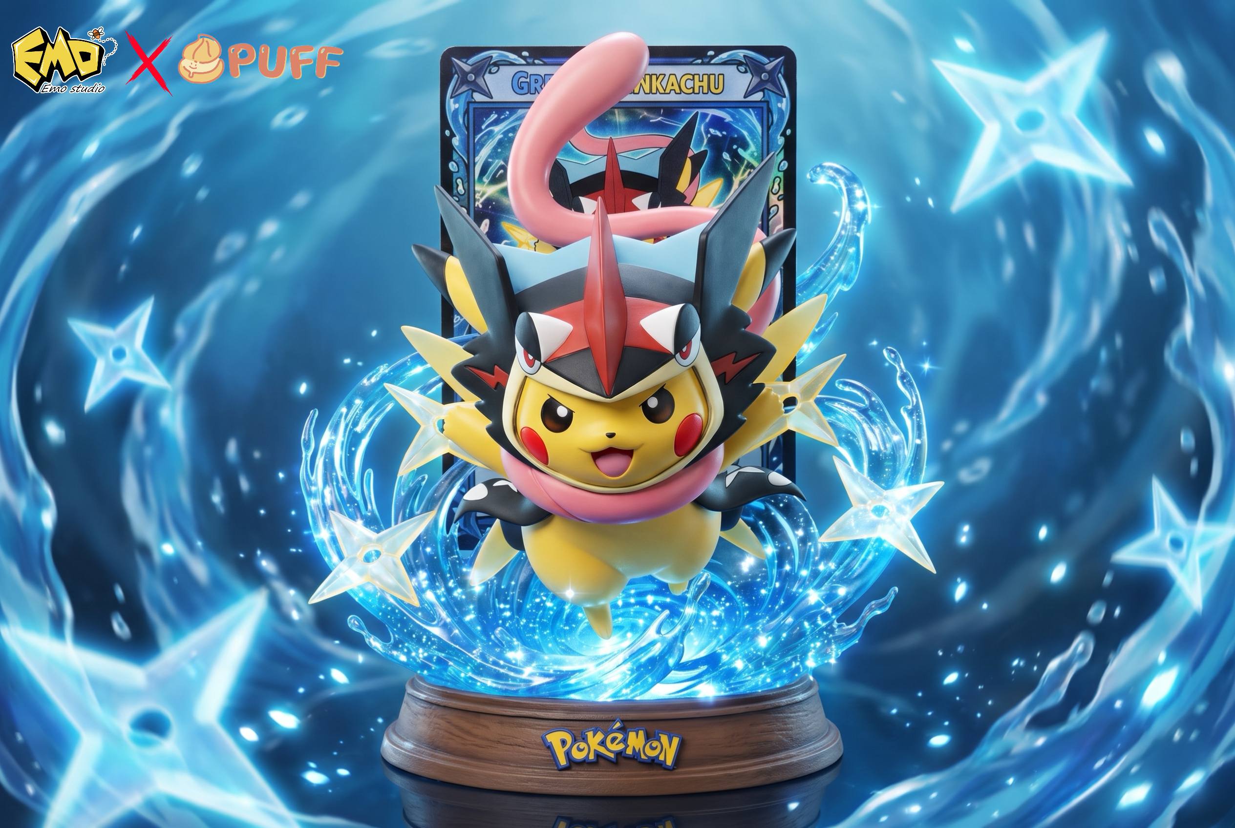Emo Studio × Puff Studio Pokémon Pikachu