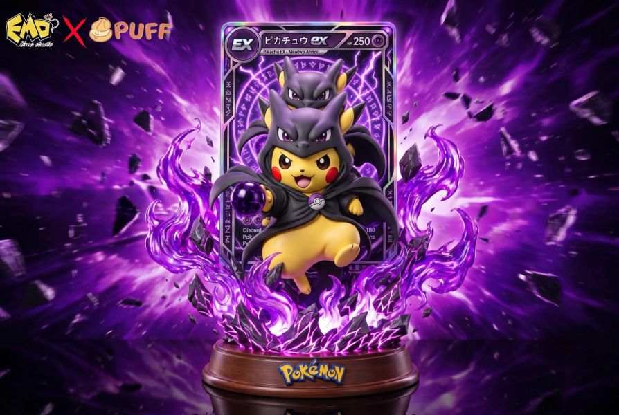 Emo Studio × Puff Studio Pokémon Pikachu