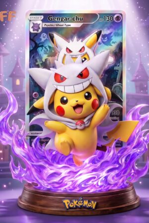 Emo Studio × Puff Studio Pokémon Pikachu