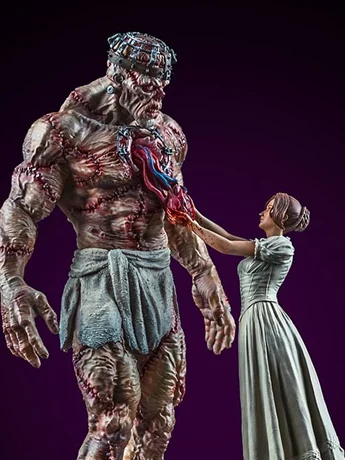 Everart Studio Frankenstein by Mary Shelley Frankenstein – 1/10 Scale Hand-Painted Polystone Statue - Image 2