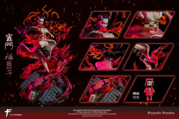 F.I.T Studio Demon Slayer: Kimetsu no Yaiba Nezuko Kamado – 1/6 Scale Collectible Figure - Image 3