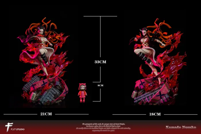 F.I.T Studio Demon Slayer: Kimetsu no Yaiba Nezuko Kamado – 1/6 Scale Collectible Figure - Image 5