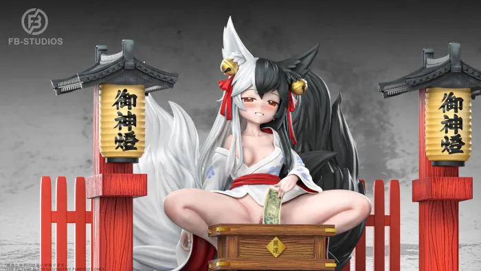 FB Studio VTuber Alice Mana – For Worship – 1/6 Scale Resin Figure - Image 4