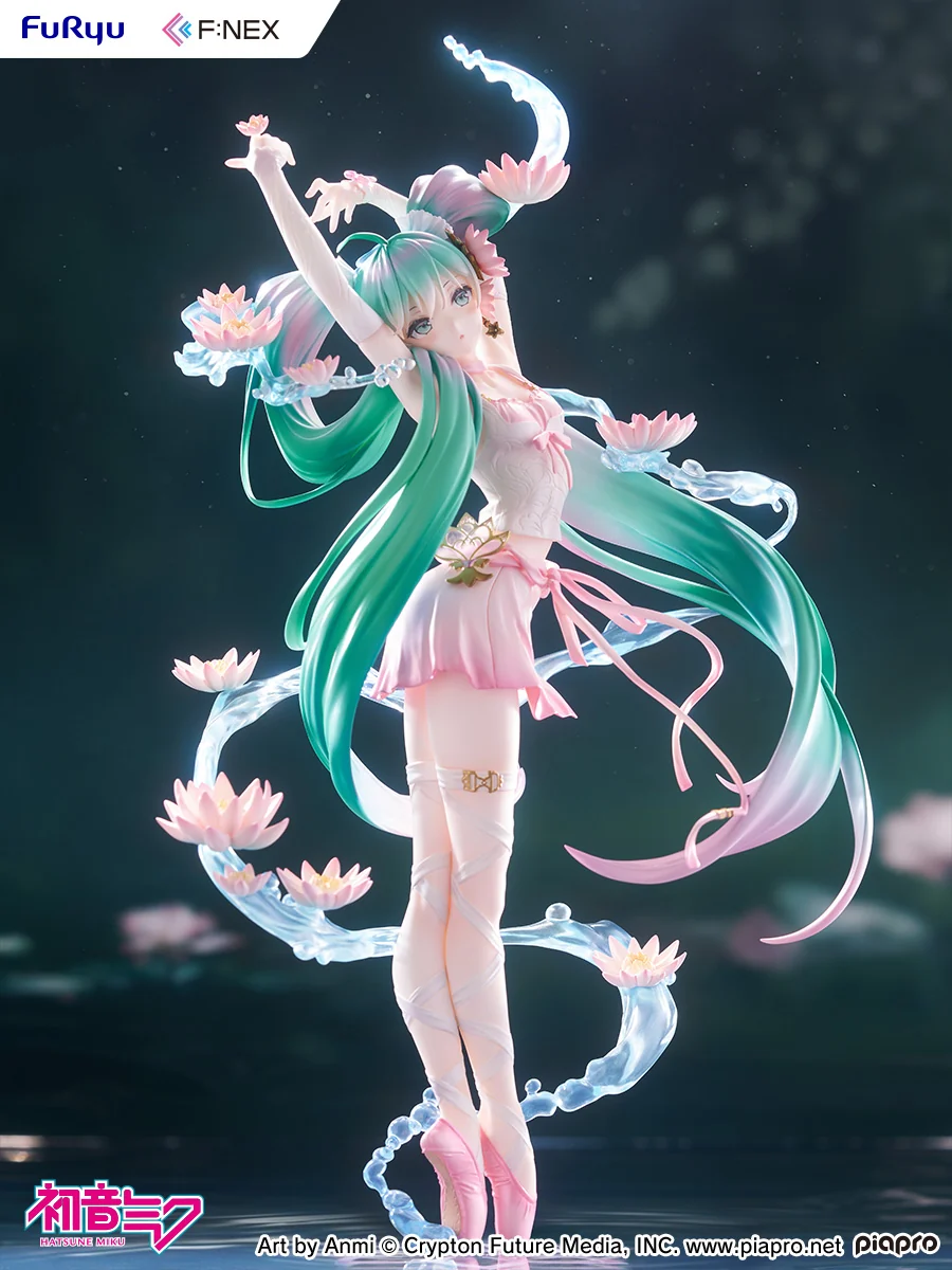 FURYU F:NEX Hatsune Miku Water Lily Ver. 1/7 Scale Figure